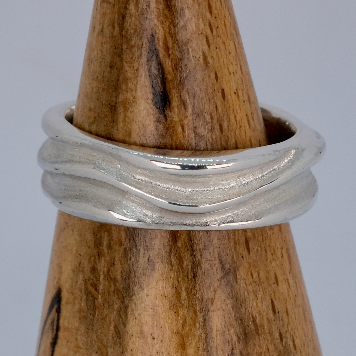 Silver Wave Ring