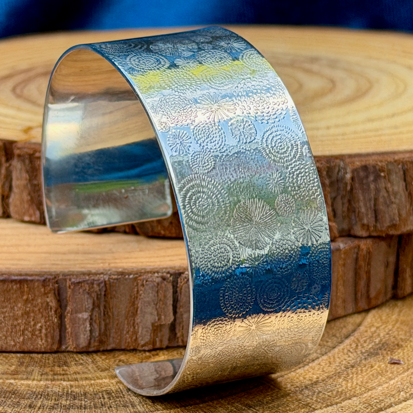Fireworks Design Cuff
