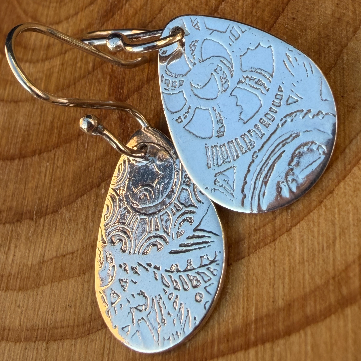 Sterling Silver Teardrop Earrings