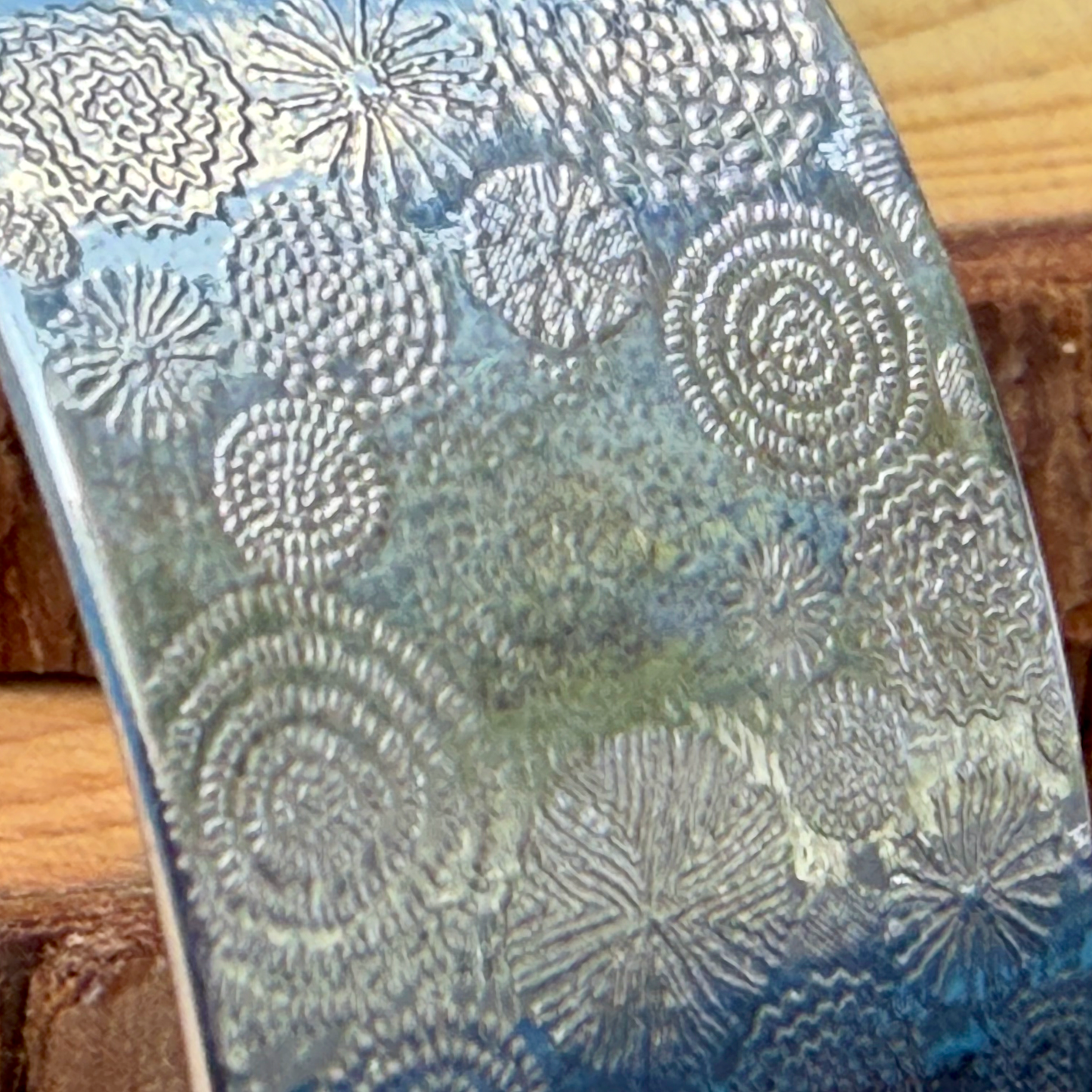 Fireworks Design Cuff