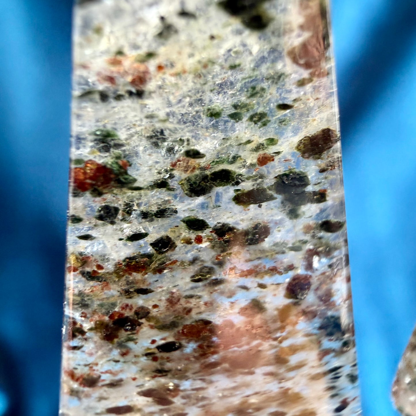 Black Rutilated Quartz drop earrings